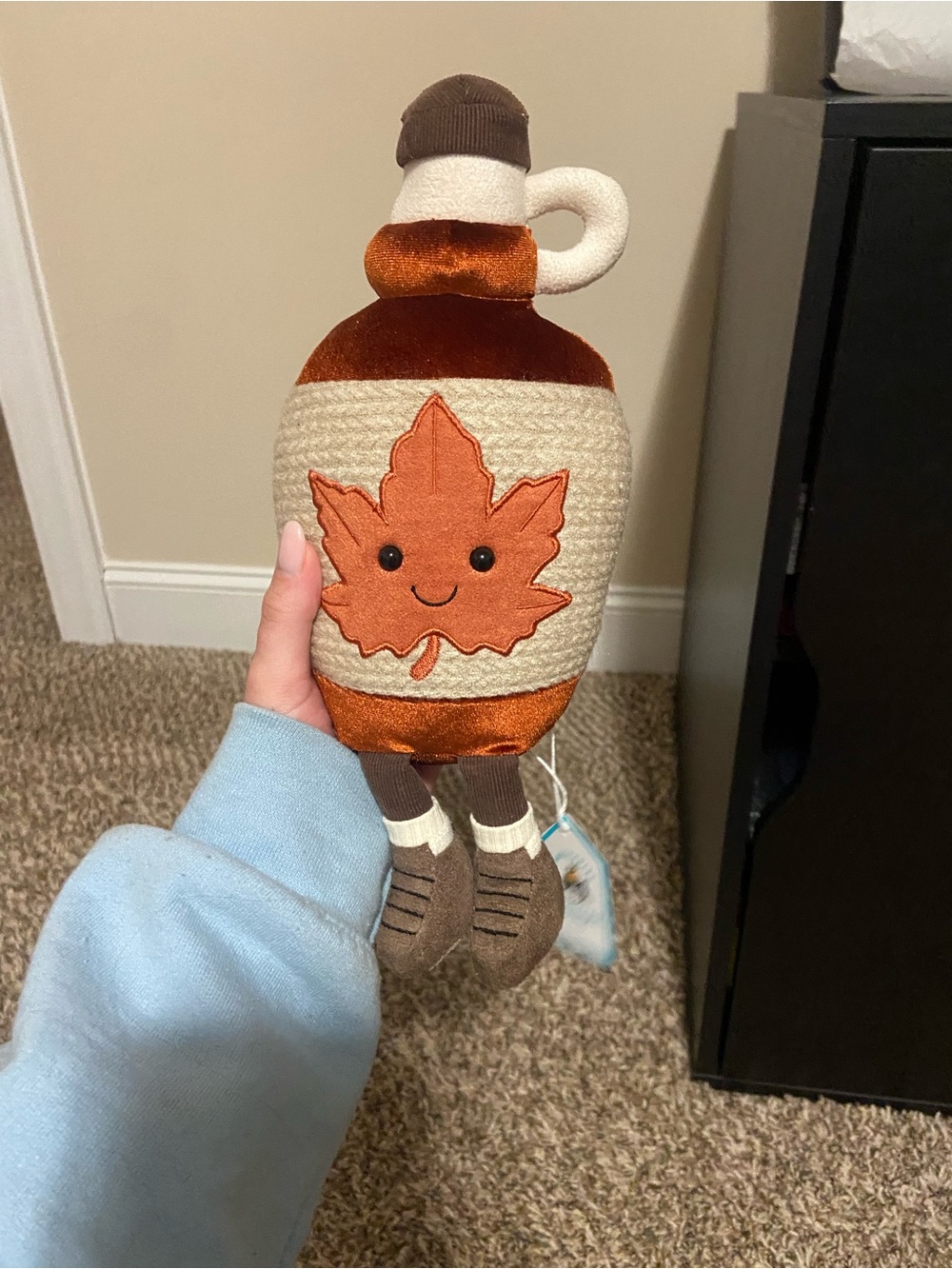 BNWT Jellycat Canada Exclusive Acered Maple Syrup